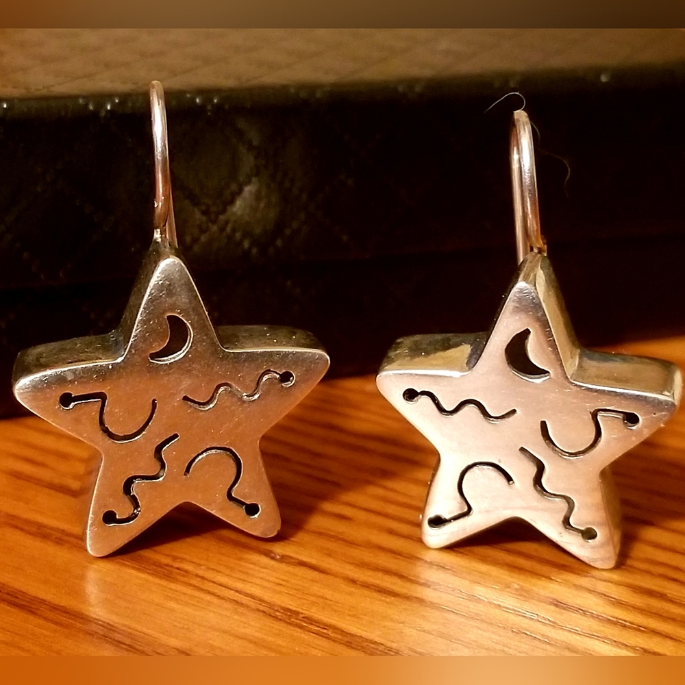 Silpada Sterling Silver Star Earrings